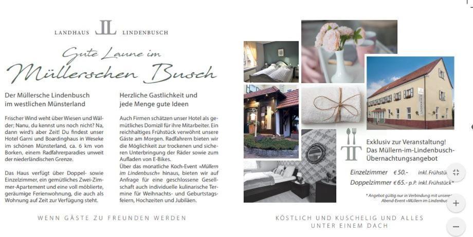 Landhaus Lindenbusch 베세케 외부 사진